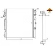 NRF 50447A - Radiateur, refroidissement du moteur