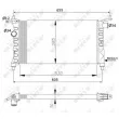 NRF 50551 - Radiateur, refroidissement du moteur