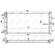 NRF 509514 - Radiateur, refroidissement du moteur