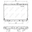 NRF 509517 - Radiateur, refroidissement du moteur