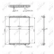 NRF 509707 - Radiateur, refroidissement du moteur