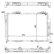 NRF 51284 - Radiateur, refroidissement du moteur