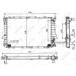 NRF 51319 - Radiateur, refroidissement du moteur