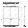 NRF 519568 - Radiateur, refroidissement du moteur
