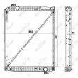 NRF 519577 - Radiateur, refroidissement du moteur