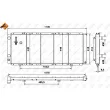 NRF 52045 - Radiateur, refroidissement du moteur
