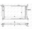 NRF 52204 - Radiateur, refroidissement du moteur