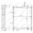 NRF 523373 - Radiateur, refroidissement du moteur