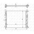 NRF 53002 - Radiateur, refroidissement du moteur
