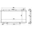 NRF 53019 - Radiateur, refroidissement du moteur