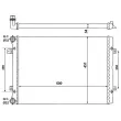 NRF 53022 - Radiateur, refroidissement du moteur