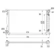 NRF 53023 - Radiateur, refroidissement du moteur