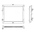 NRF 53032 - Radiateur, refroidissement du moteur