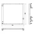 NRF 53099 - Radiateur, refroidissement du moteur