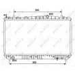 NRF 53150 - Radiateur, refroidissement du moteur