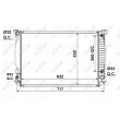NRF 53190 - Radiateur, refroidissement du moteur
