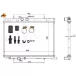 NRF 53424 - Radiateur, refroidissement du moteur