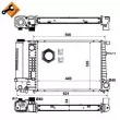 NRF 53426 - Radiateur, refroidissement du moteur