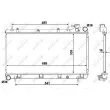 NRF 53696 - Radiateur, refroidissement du moteur