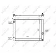 NRF 53724 - Radiateur, refroidissement du moteur
