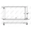 NRF 53725 - Radiateur, refroidissement du moteur