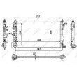 NRF 53775 - Radiateur, refroidissement du moteur