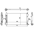 NRF 53776 - Radiateur, refroidissement du moteur