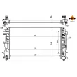 NRF 53833A - Radiateur, refroidissement du moteur