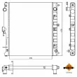 NRF 53930A - Radiateur, refroidissement du moteur