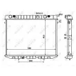NRF 53947 - Radiateur, refroidissement du moteur