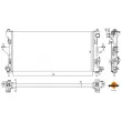 NRF 54202A - Radiateur, refroidissement du moteur