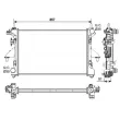 NRF 54203 - Radiateur, refroidissement du moteur