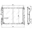 NRF 54501 - Radiateur, refroidissement du moteur