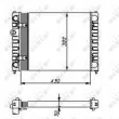 NRF 54686 - Radiateur, refroidissement du moteur