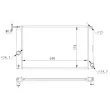 NRF 550008 - Radiateur, refroidissement du moteur