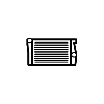Radiateur, refroidissement du moteur NRF 550402