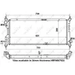 NRF 56163 - Radiateur, refroidissement du moteur