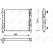 NRF 58191 - Radiateur, refroidissement du moteur