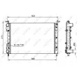 NRF 58221 - Radiateur, refroidissement du moteur