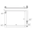 NRF 58320 - Radiateur, refroidissement du moteur