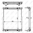 NRF 58377 - Radiateur, refroidissement du moteur