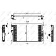 NRF 58410 - Radiateur, refroidissement du moteur
