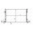 NRF 58481 - Radiateur, refroidissement du moteur