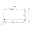 NRF 59116 - Radiateur, refroidissement du moteur
