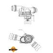 NRF 725044 - Thermostat, liquide de refroidissement