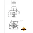 NRF 725046 - Thermostat, liquide de refroidissement