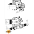 NRF 725051 - Thermostat, liquide de refroidissement
