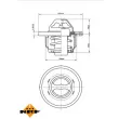 NRF 725089 - Thermostat, liquide de refroidissement