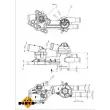 NRF 725179 - Thermostat, liquide de refroidissement