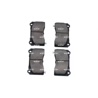 Jeu de 4 plaquettes de frein avant NRF OEM 800824000B